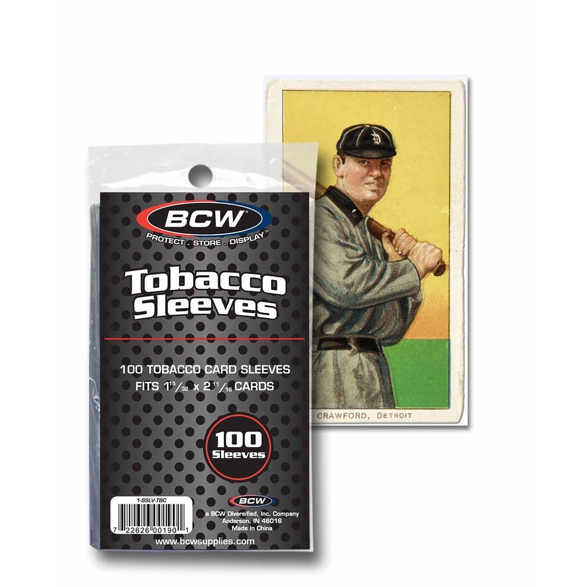 BCW Tobacco Card Sleeves BCW Tobacco Card Sleeves