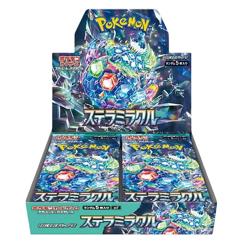 Pokmon Japanese Stellar Miracle Booster Box Slab Factory Pokmon Japanese Stellar Miracle Booster Box Slab Factory