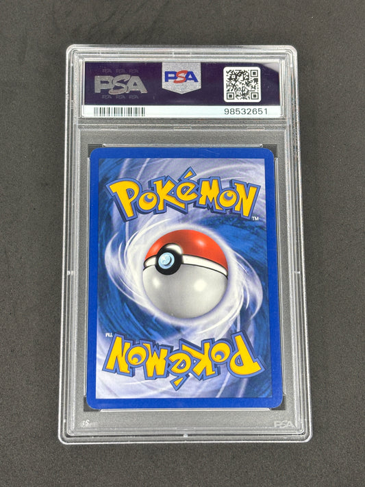 2005 Treecko Reverse Holo EX Emerald PSA 7
