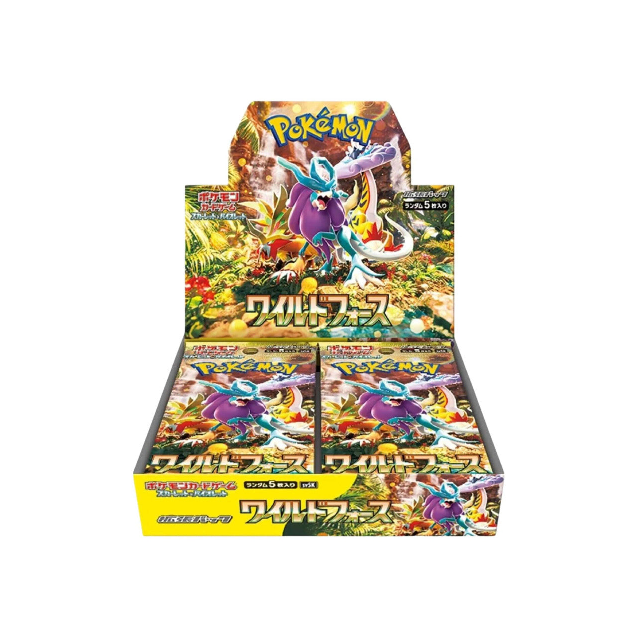Pokémon Japanese Wild Force 1 Booster Box