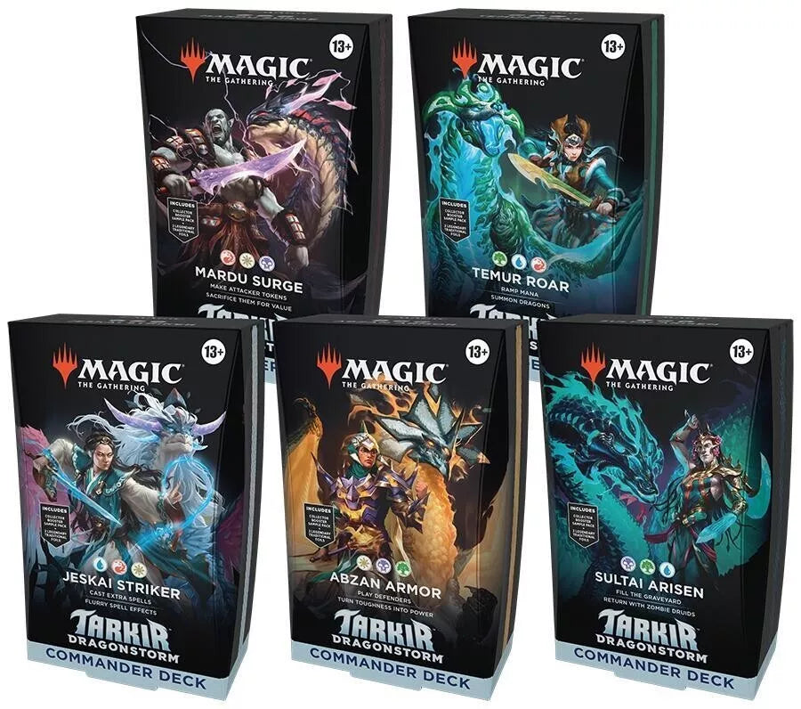 Magic: Tarkir Dragonstorm Commander Deck Case