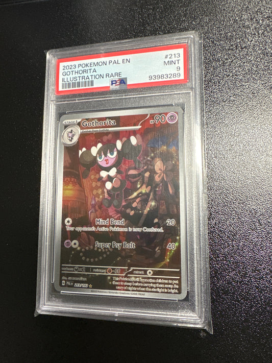 Pokémon Gothorita IR PSA 9