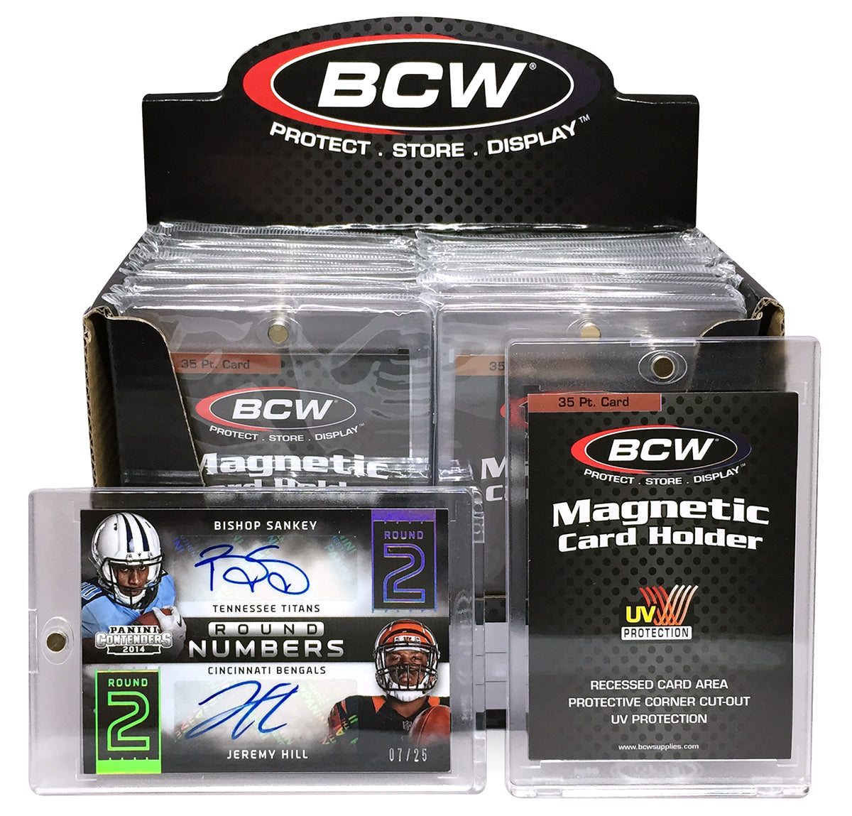 BCW Magnetic Card Holder - 35 PT.