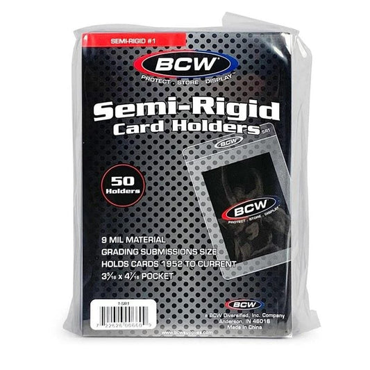 BCW Semi-Rigid Card Holder #1