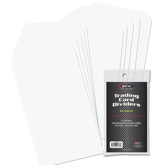 BCW Graded Trading Card Dividers