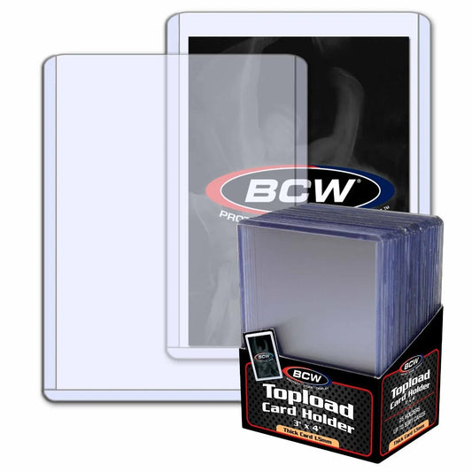 BCW Thick Topload Card Holder - 59 PT.