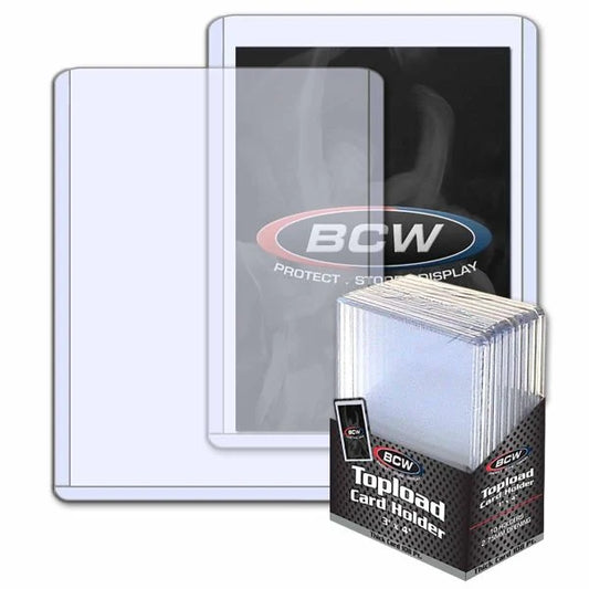 BCW Thick Topload Card Holder - 108 PT.