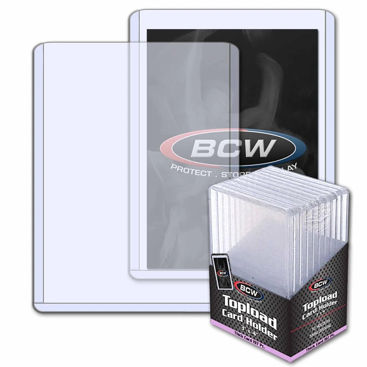 BCW Thick Topload Card Holder - 197 PT.