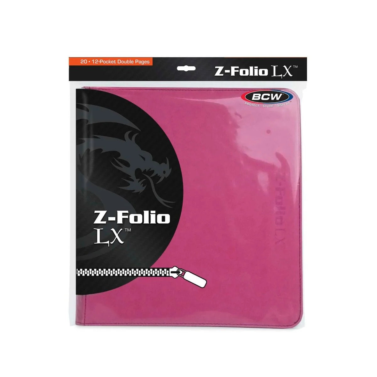 Z-Folio 12-Pocket LX Album - Pink