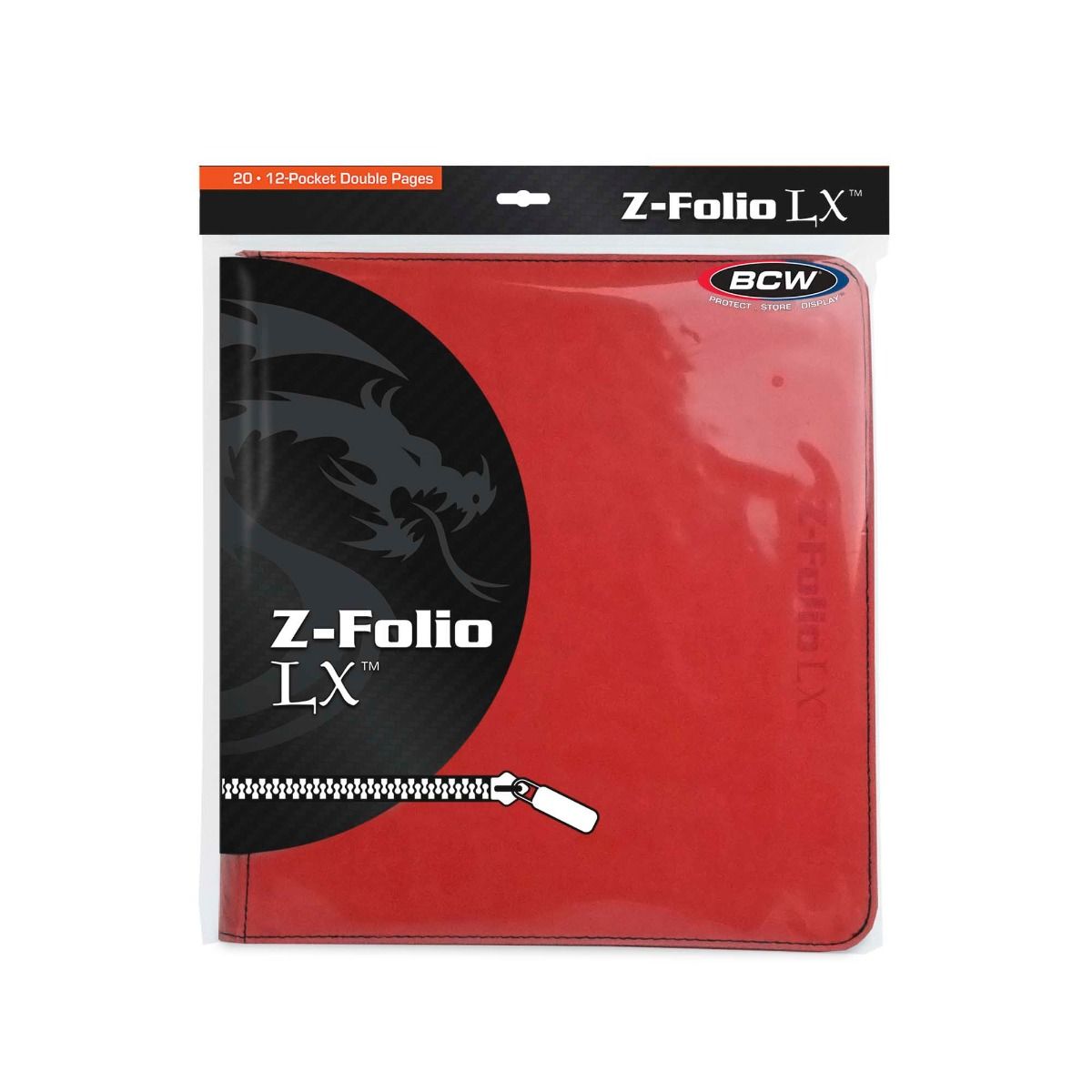 Z-Folio 12-Pocket LX Album - Red