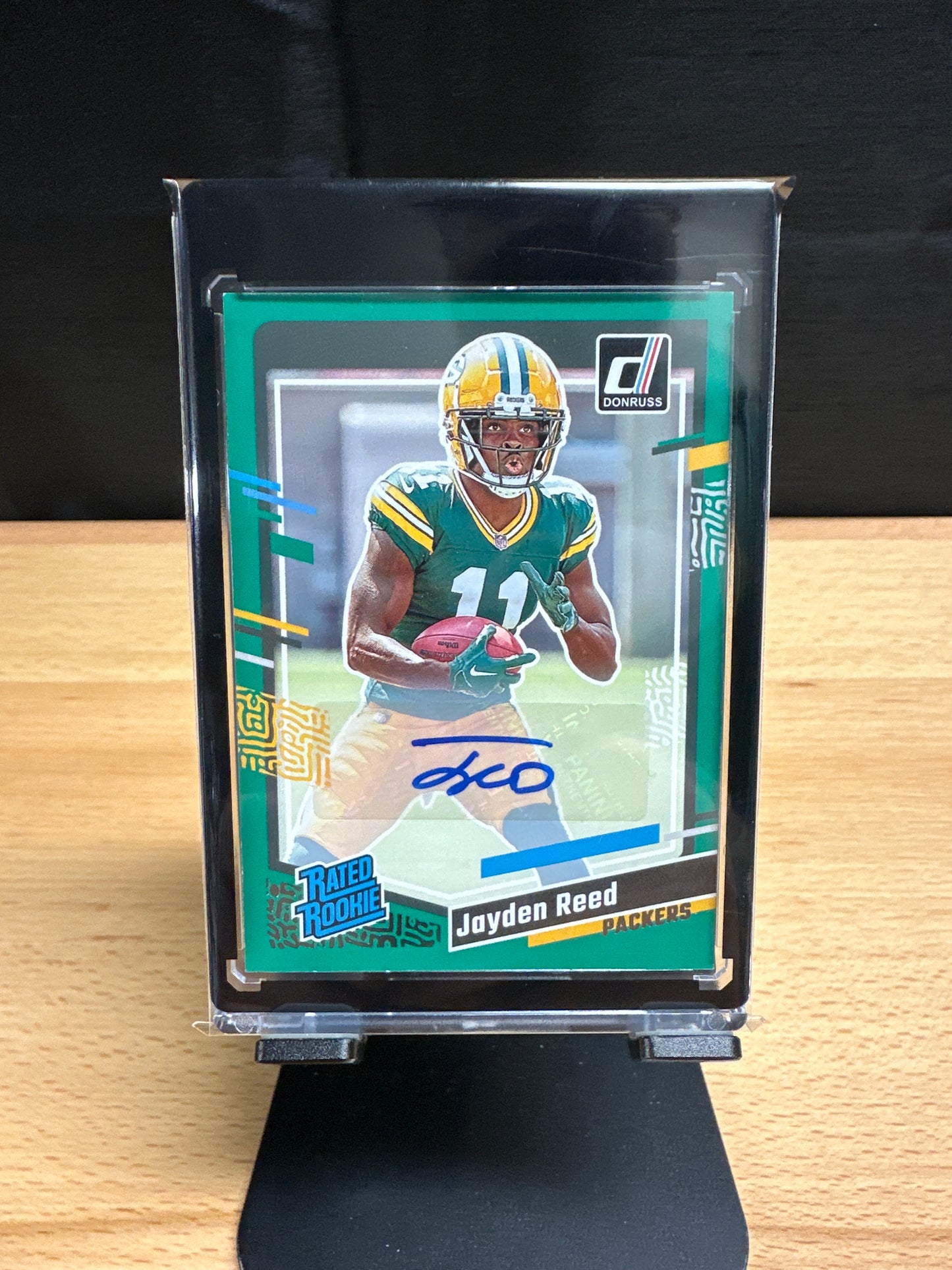 Jayden reed Rated Rookie Green Auto