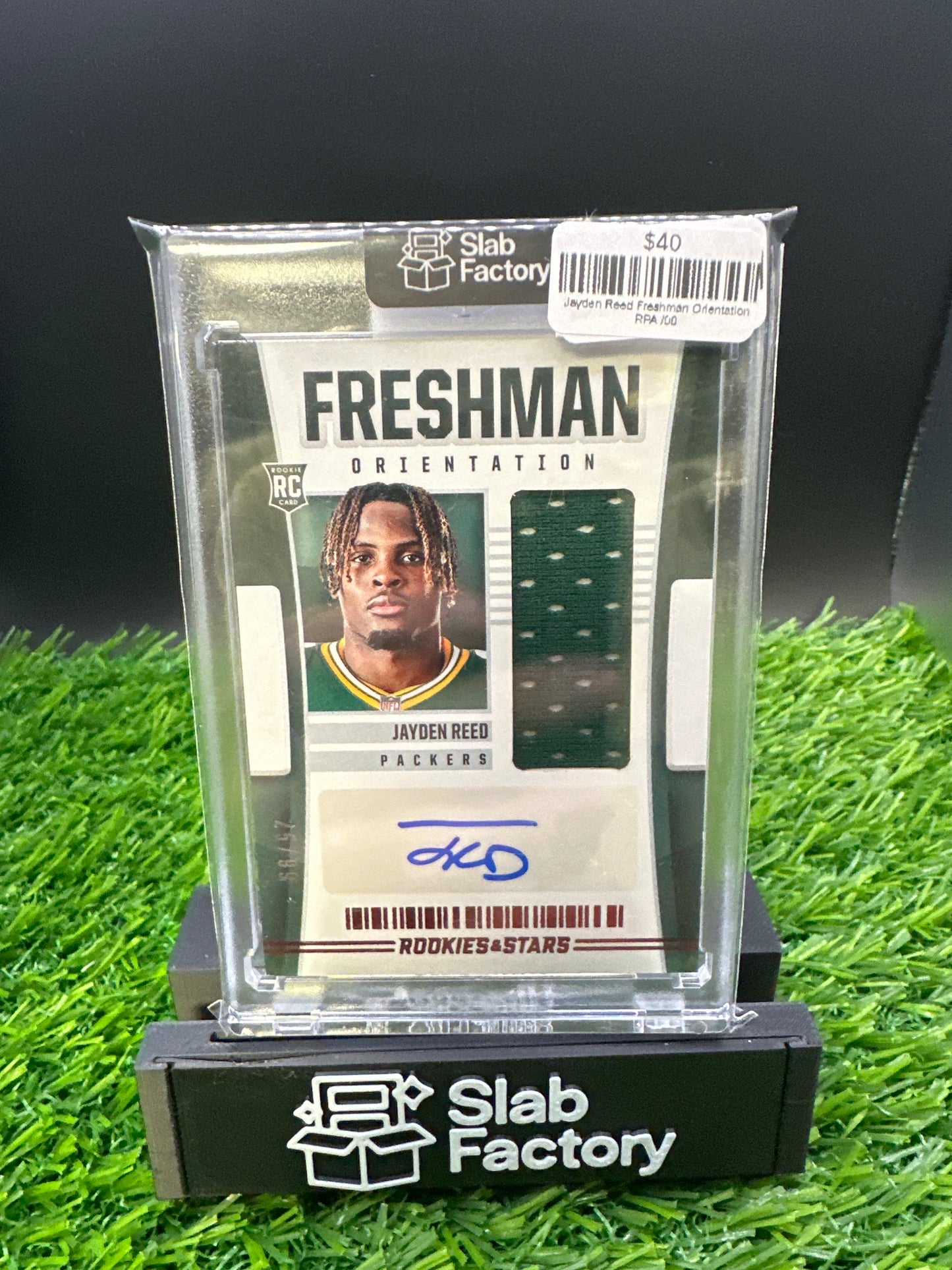 Jayden Reed Freshman Orientation RPA /99