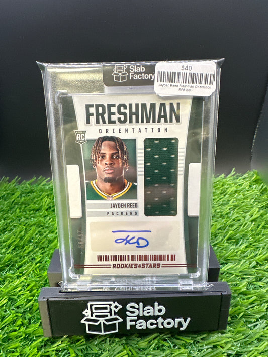 Jayden Reed Freshman Orientation RPA /99