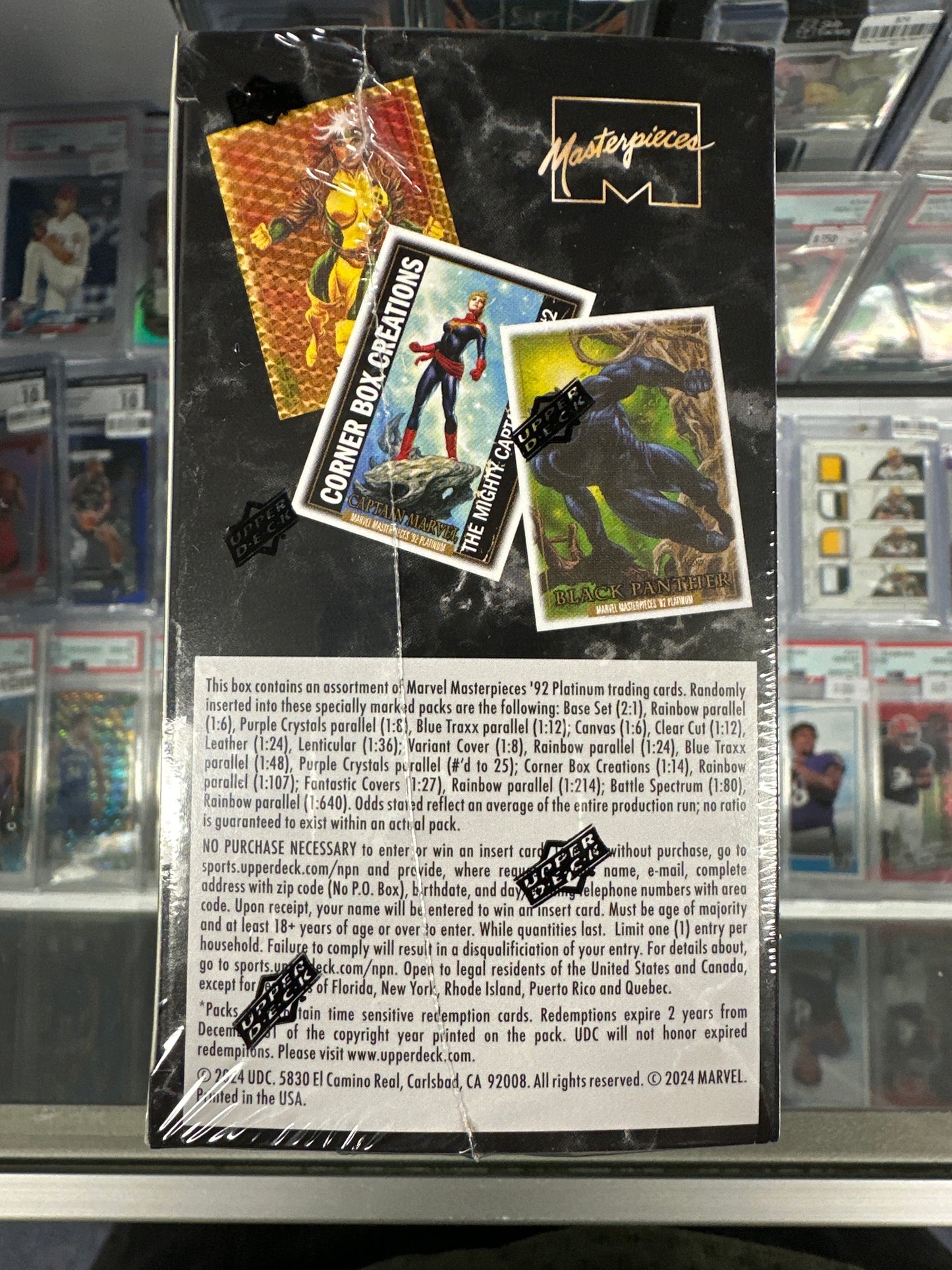 Marvel masterpieces ‘92 Platinum Blaster