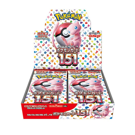 Pokémon Japanese 151 - 1 Booster Box - Preorder EST Arrival 11/21/24