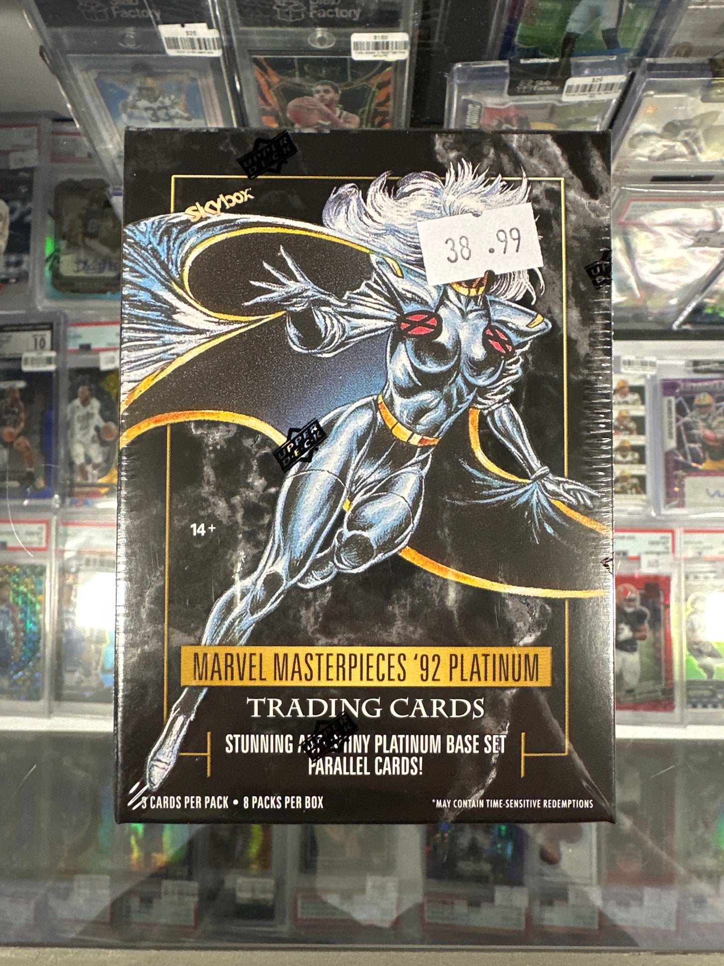 Marvel masterpieces ‘92 Platinum Blaster