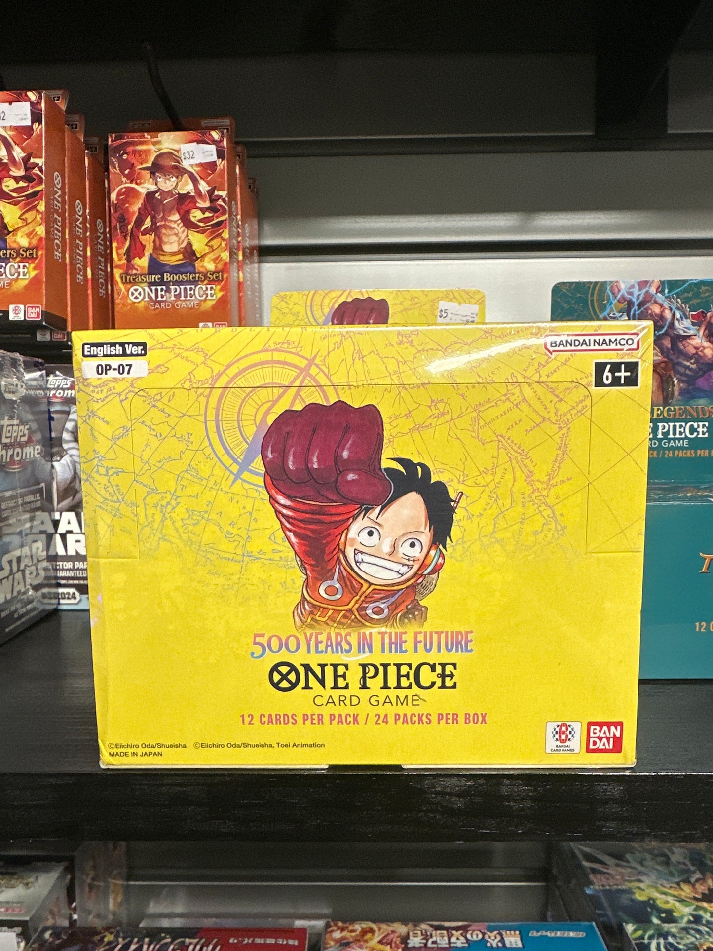 One piece English OP-07 - 1 Sealed Booster Box