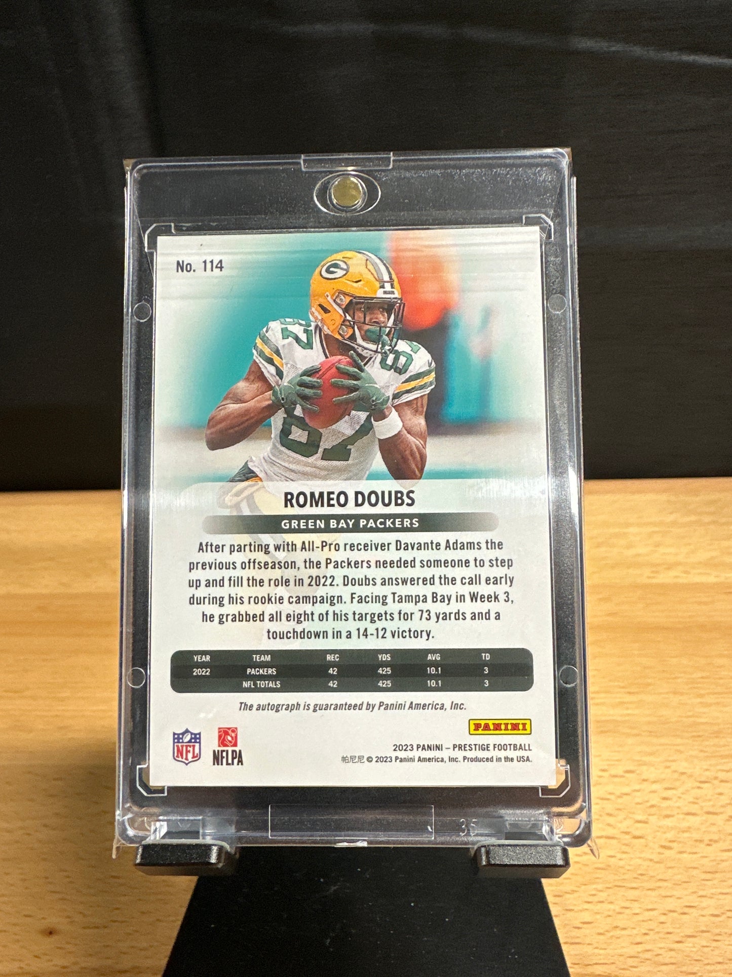 Romeo Doubs Prestige Xtra Points Auto