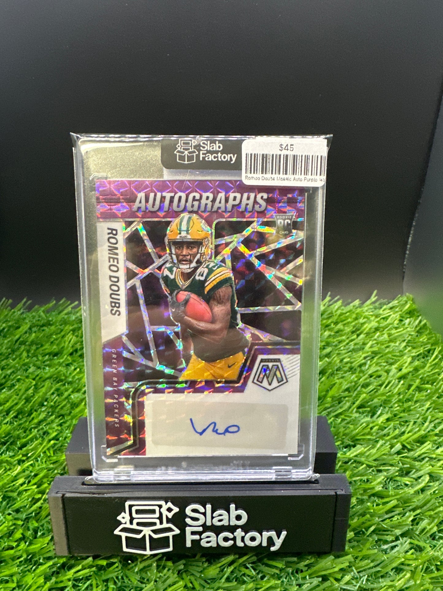 Romeo Doubs Mosaic Auto Purple /49