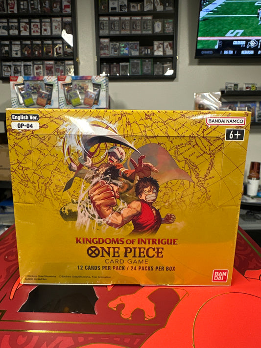 One piece English OP-04 - 1 Sealed Booster Box IN STOCK