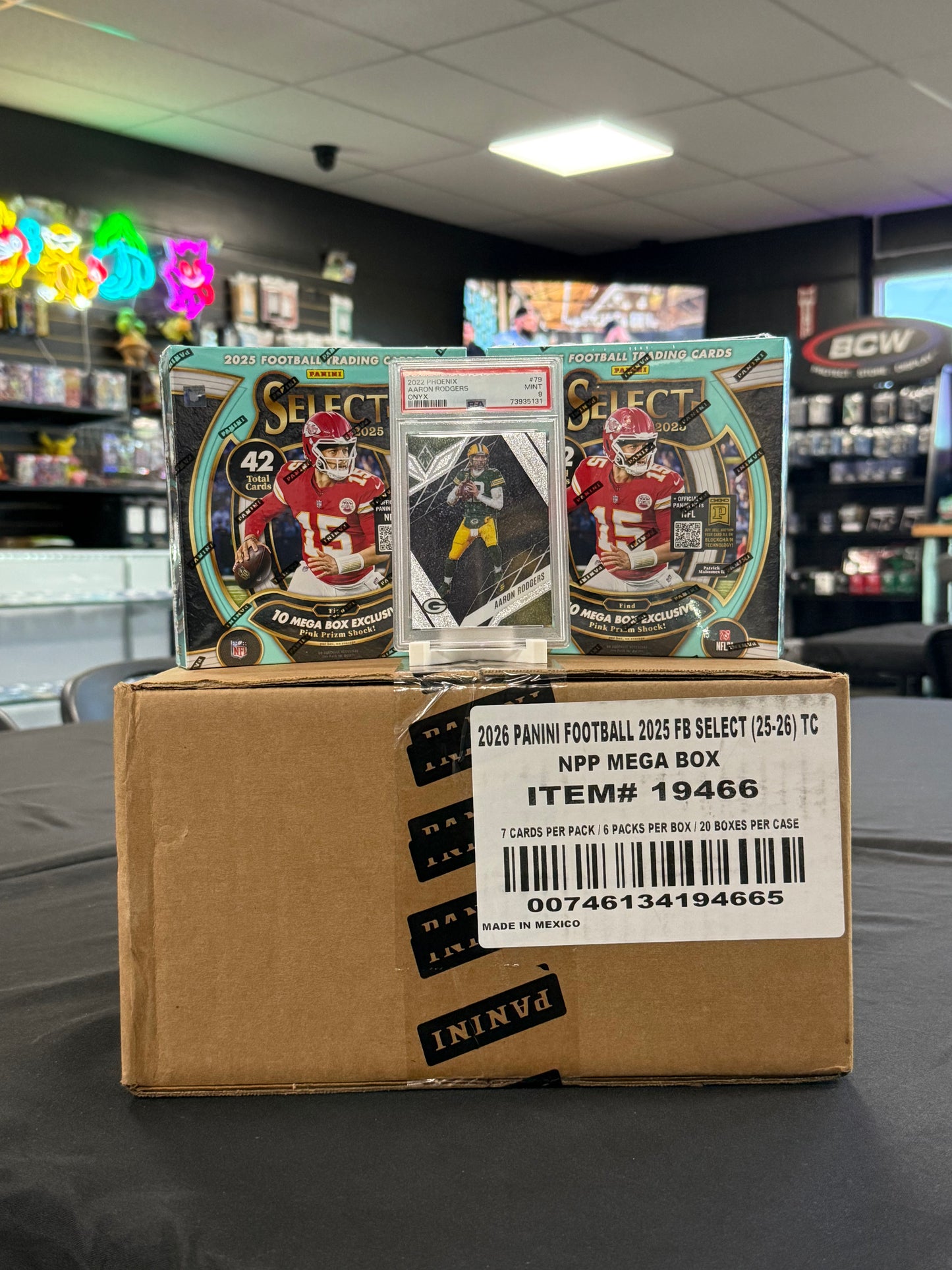 NFL Break - 1x 2026 Select Mega Box Case (Pink Prizm) with SGH!