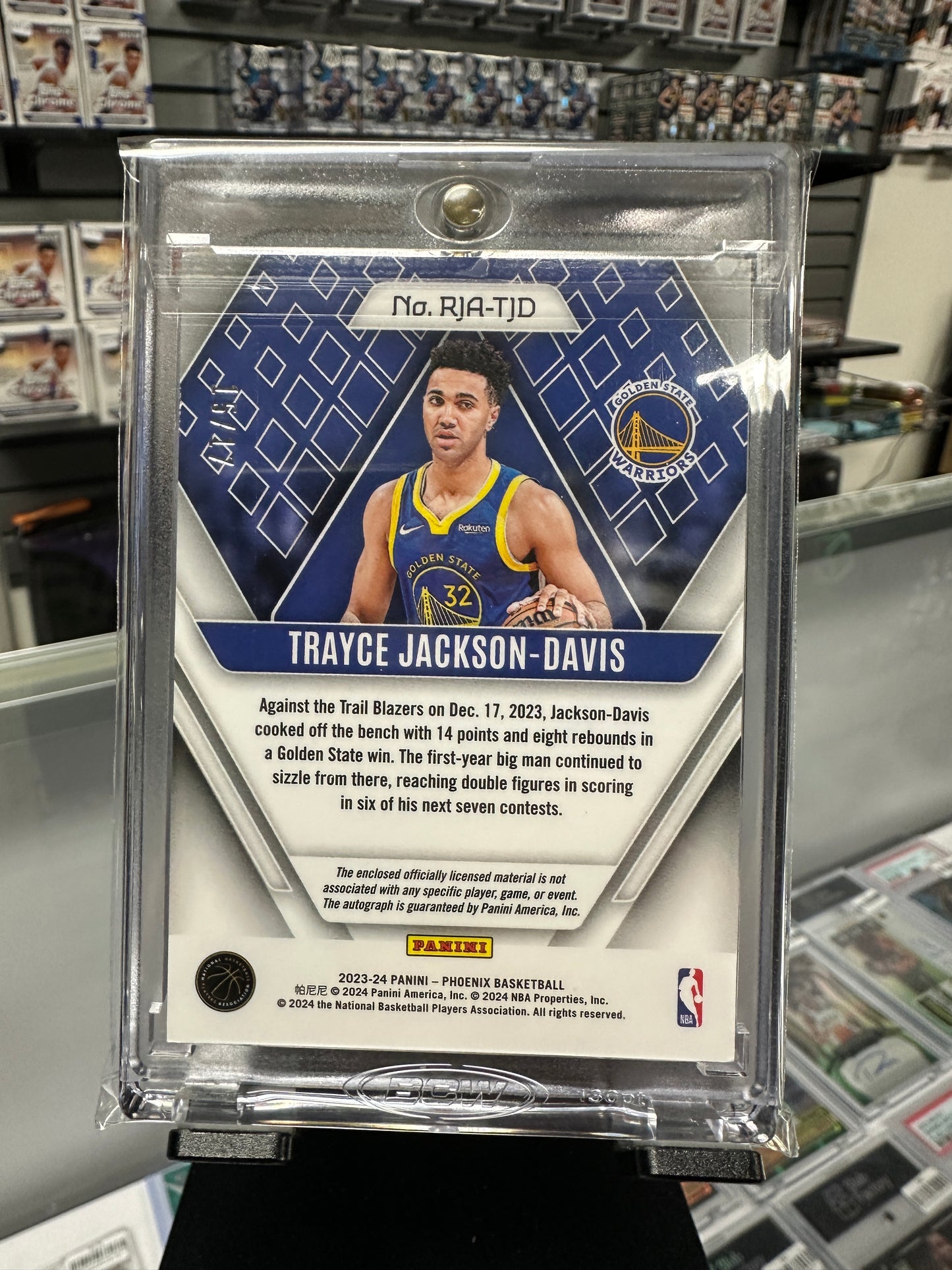 Trayce Jackson Davis Phoenix RPA FOTL /17