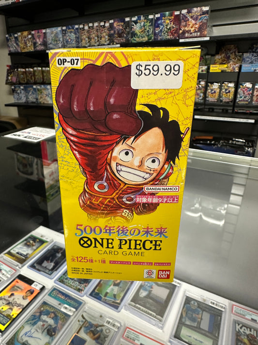 One Piece Japanese OP-07 - 1 Sealed box