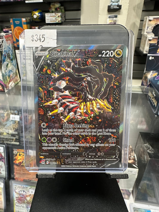 Giratina V Alternate Full art 186/196