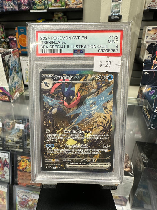 2024 Greninja EX SIR PSA 9