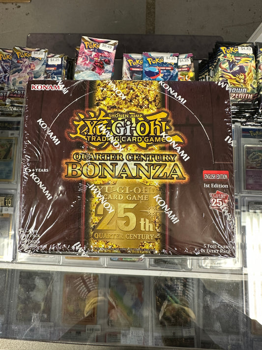 YuGiOh Quarter Century Bonanza Booster Box 1st edition