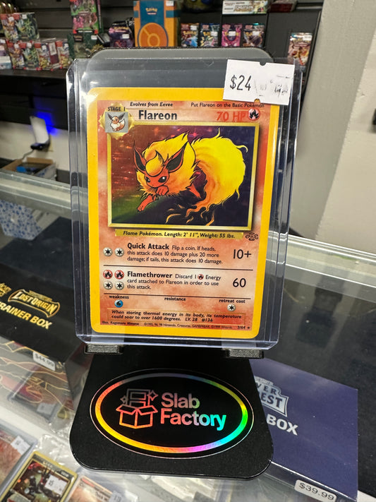 1999 Flareon Holo Rare 3/64