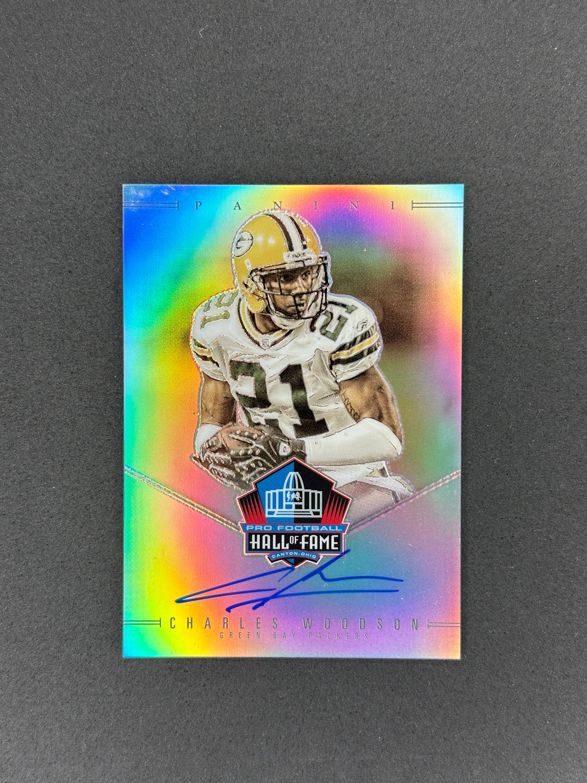 2025 Panini Prizm Charles Woodson HOF-CWN HOF Auto #/50