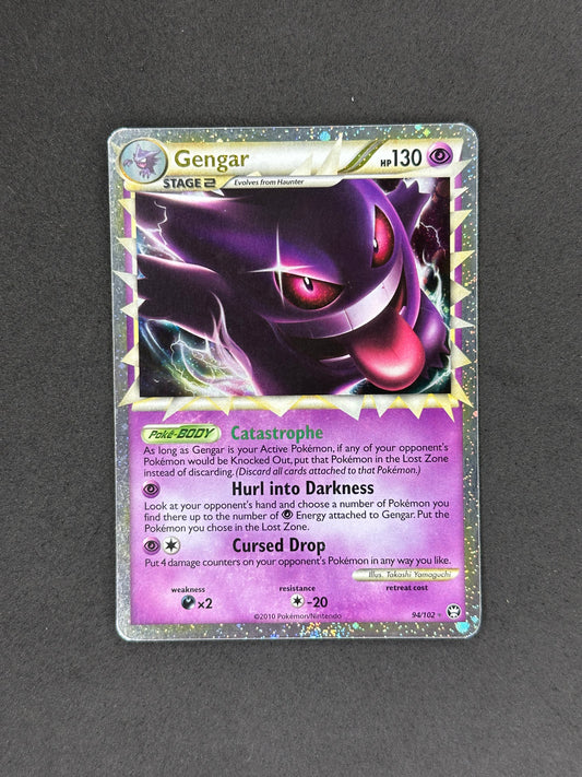 2010 Gengar Prime HeartGold SoulSilver Triumphant LP