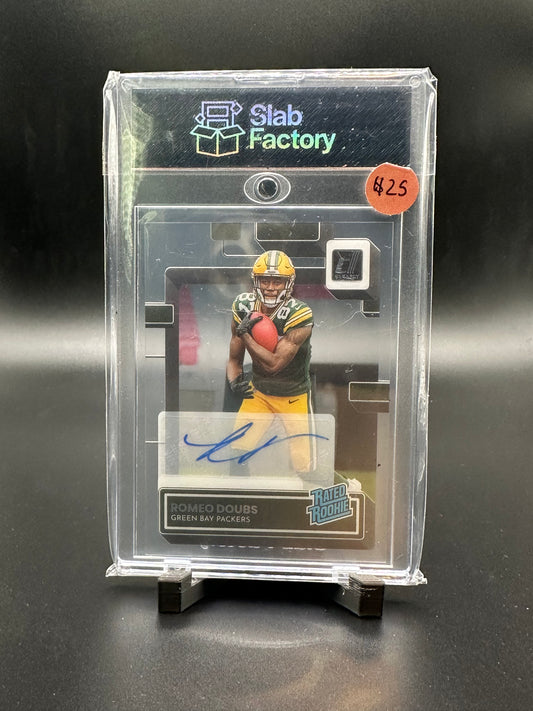 Romeo Doubs Rated Rookie Clearly Auto