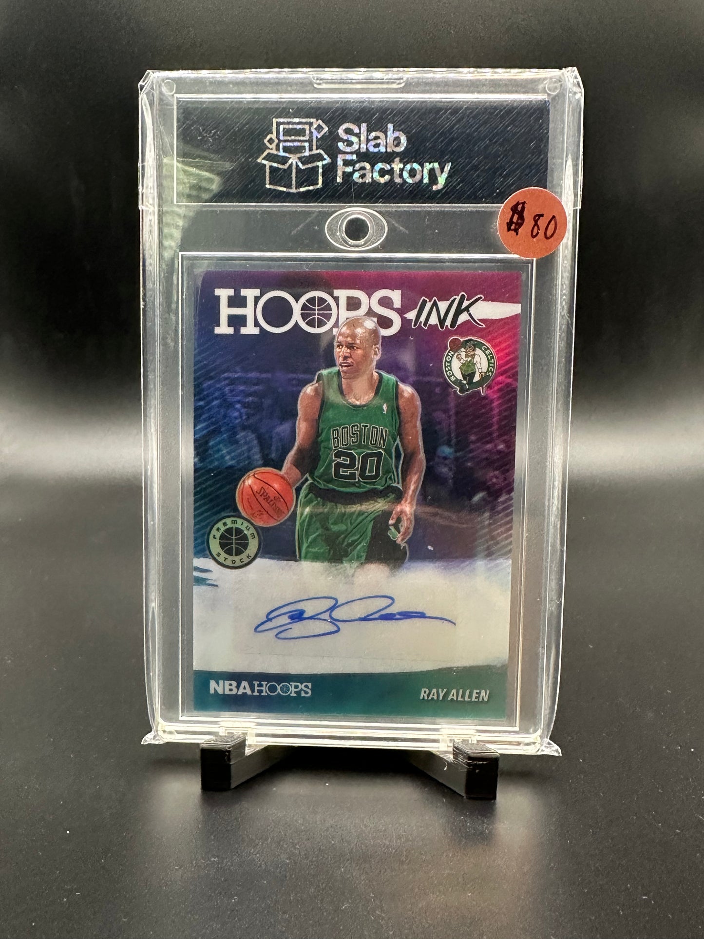 Ray Allen Hoops Ink Auto