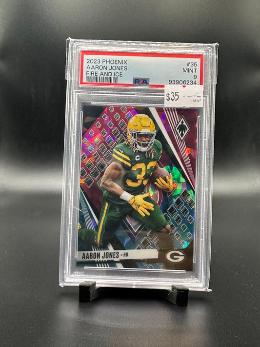 Aaron Jones Phoenix Fire and Ice PSA 9