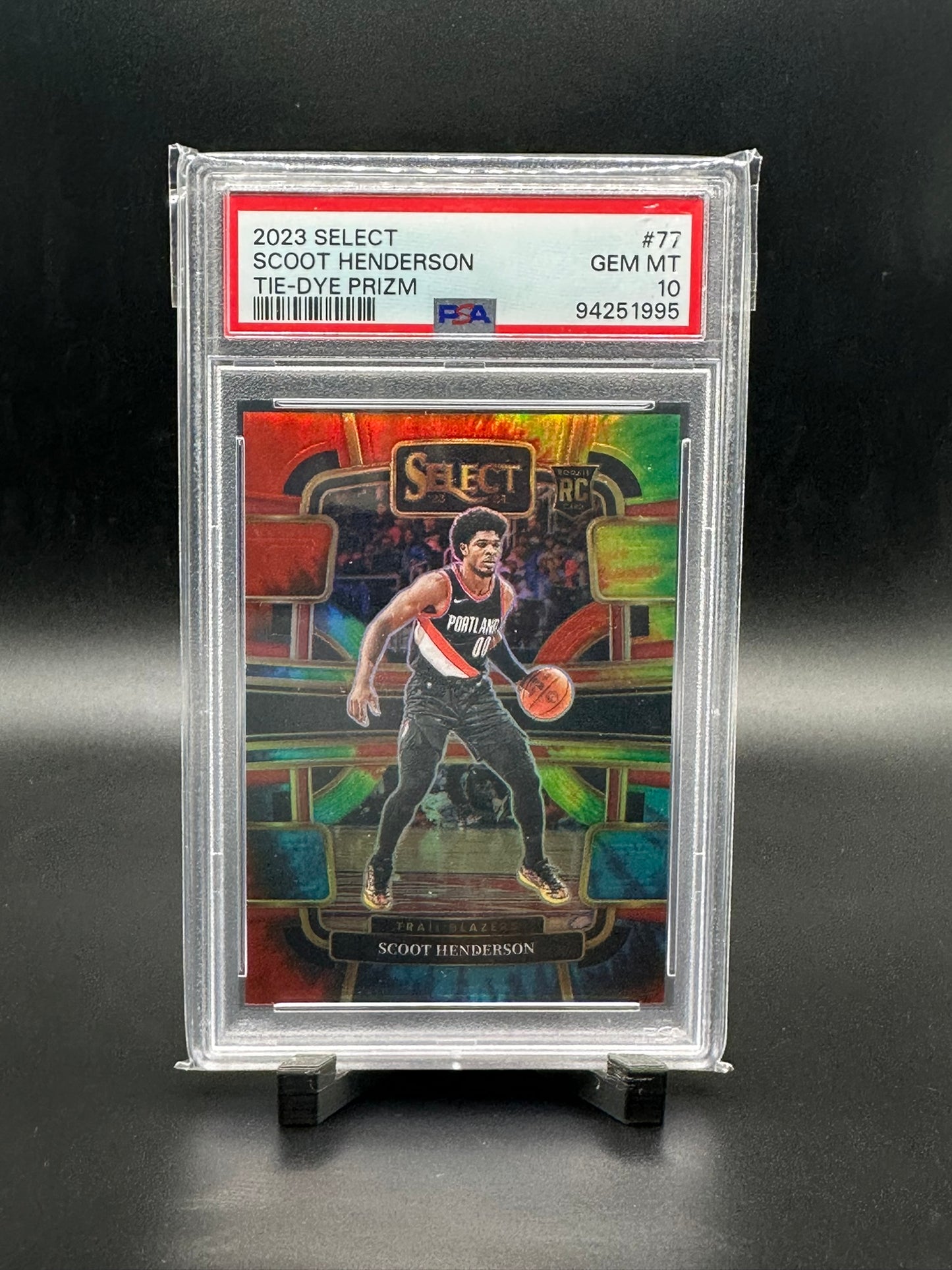 Scoot Henderson Select Tie-Dye RPA /25 PSA 10