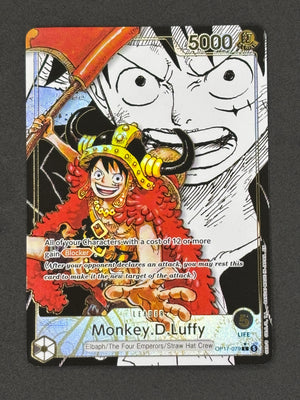 Monkey.D.Luffy Manga Leader OP17-079