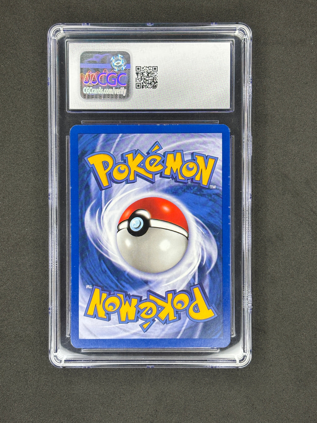CGC 7.5 Black Flame Holo Error Ninetales #12