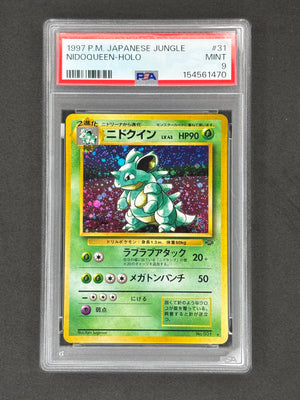 PSA 9 Nidoqueen Holo #31 Japanese Jungle