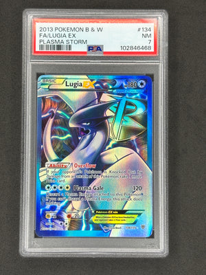 PSA 7 Lugia #134 Plasma Storm