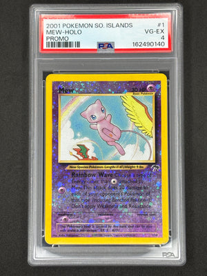 PSA 4 Mew Southern Islands Holo #1