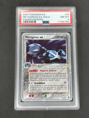 2007 Metagross EX #95 EX Power Keepers