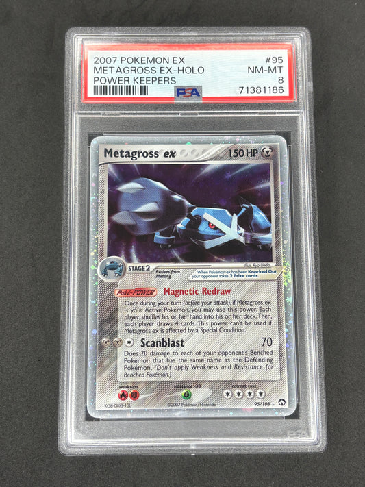 2007 Metagross EX #95 EX Power Keepers