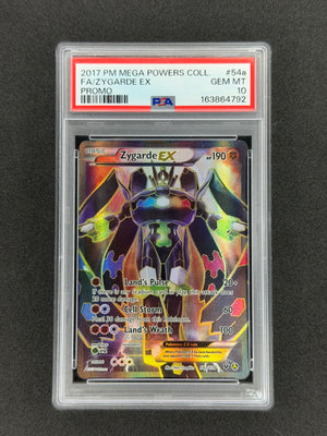 Zygarde EX #54a Pokemon Fates Collide PSA 10