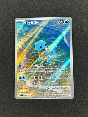 Squirtle #170 Pokemon Scarlet & Violet 151 NM