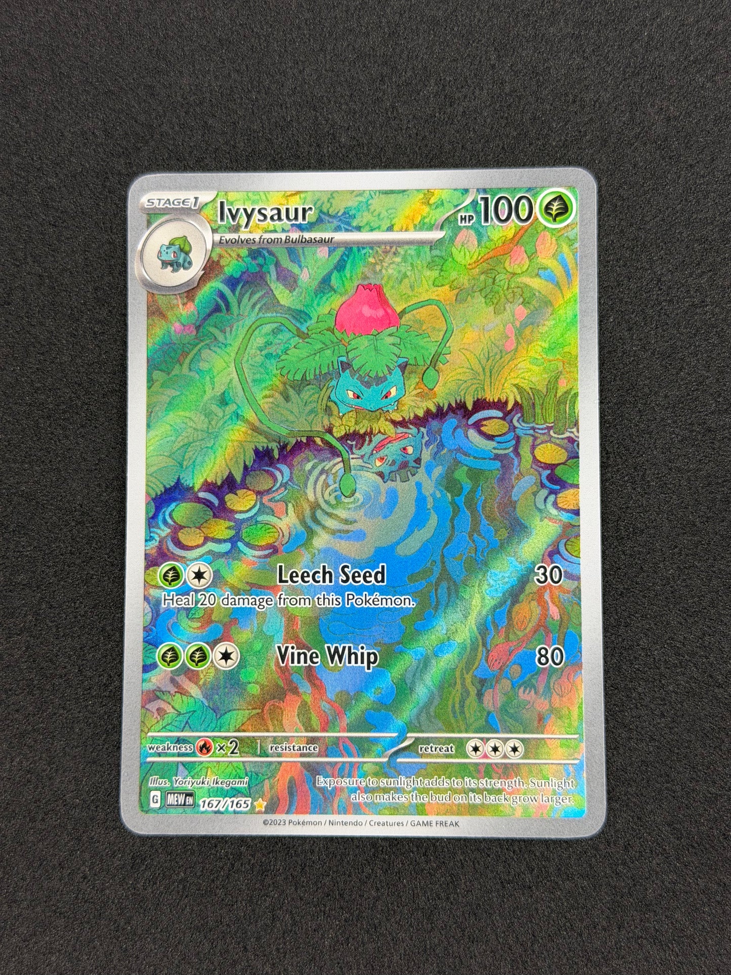 Ivysaur #167 Pokemon Scarlet & Violet 151 NM