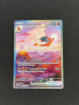 Charizard ex #199 Pokemon Scarlet & Violet 151 NM