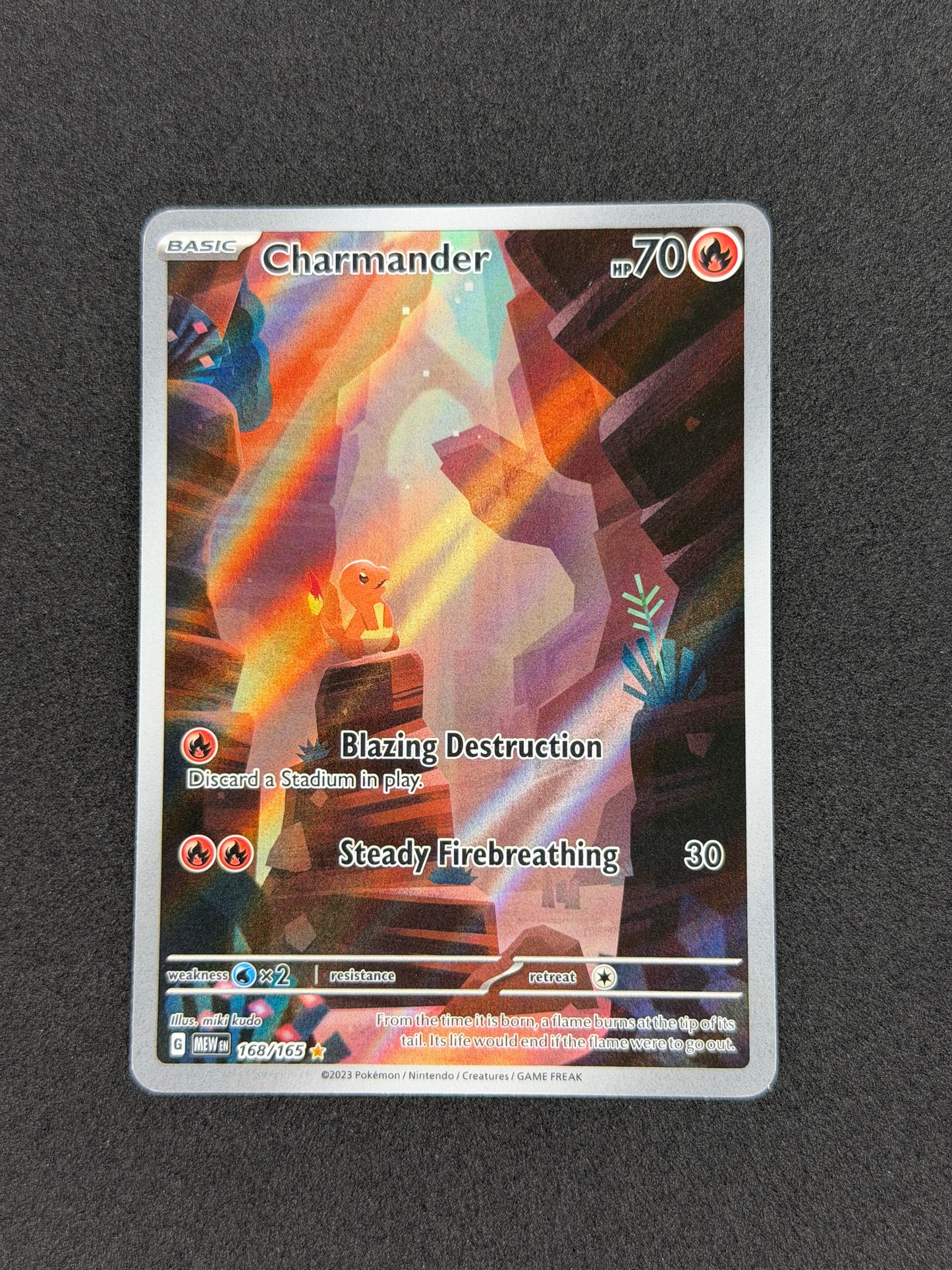 Charmander #168 Pokemon Scarlet & Violet 151 NM