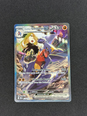 Cynthia's Garchomp ex #232 Pokemon Destined Rivals NM-